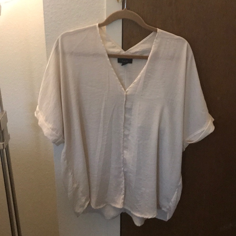 Cream blouse